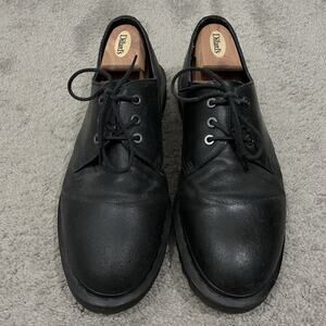 Dr Martens Immanuel Oxford Shoes Mens Size 12 Black Leather Shoes Doc 3-Eye